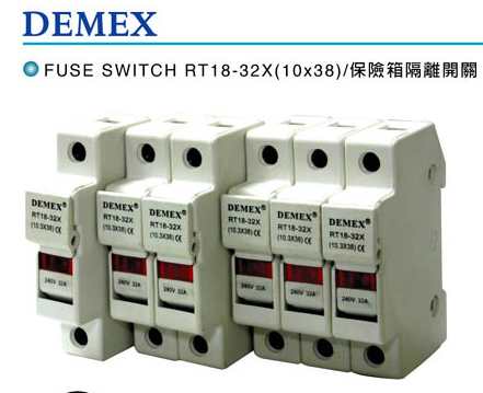 10 X 38 FUSE BASE AND FUSE 10 X 38����˿��